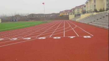 昆山市花桥镇花桥中心小学跑道、